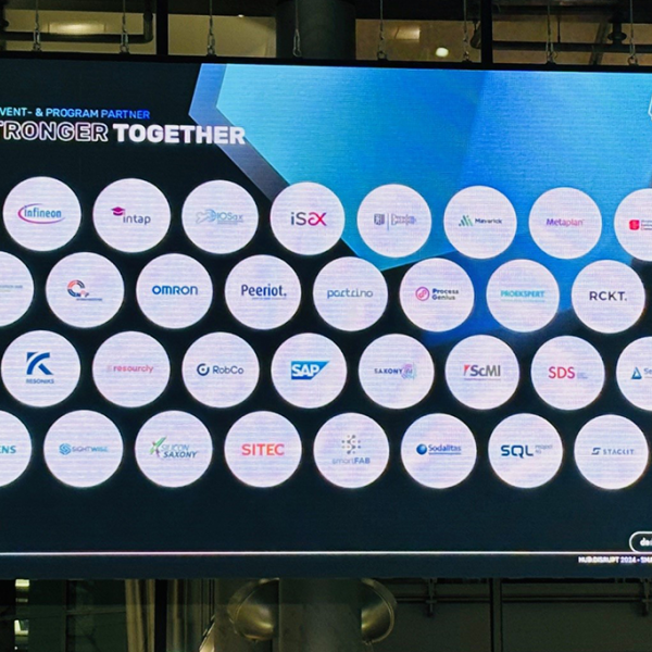 Partnernetzwerk der hub:disrupt 2024 – portrino als Teil des Ökosystems