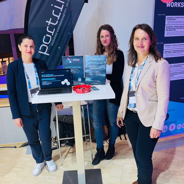 B2B Marketing-Agentur portrino auf der hub:disrupt 2024 – Digitales Marketing trifft KI