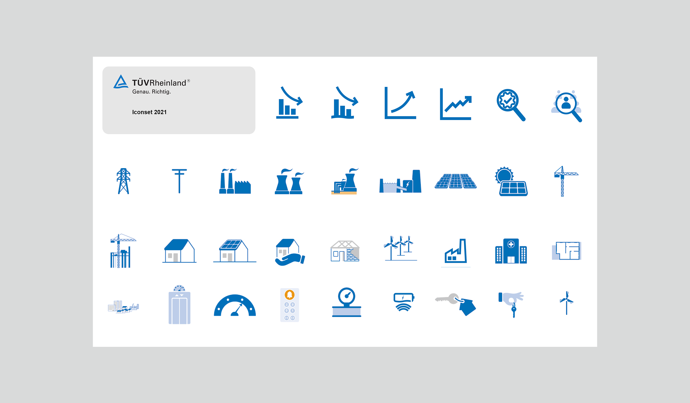 TÜV Rheinland Icon-Set